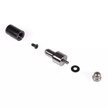 Montageset Alphacool 15725 zwart roestvrij staal 25 mm 10 g