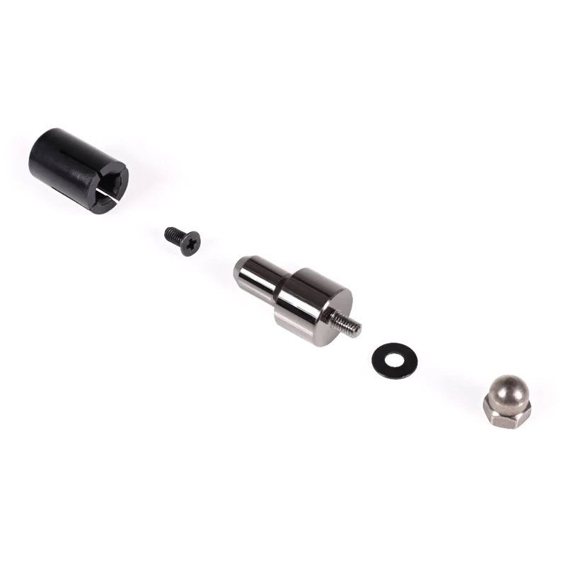 Montageset Alphacool 15725 zwart roestvrij staal 25 mm 10 g