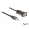 Adapter USB 2.0 Type-A naar serieel RS-232 D-Sub 9-polig stekker DeLOCK 62646