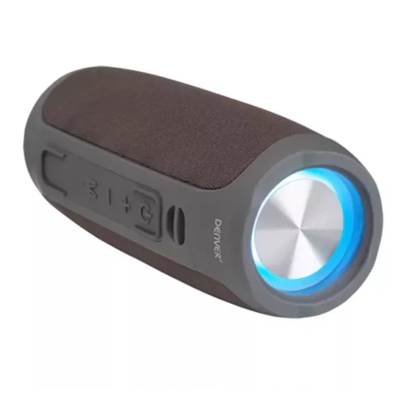 Denver BTV-220 draagbare Bluetooth-speaker, grijs