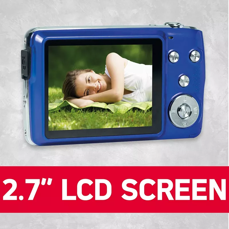 Agfa Photo DC8200 blauw + tas + SD-kaart 16 GB