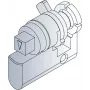 Schroff cilinder 8 mm vierkantbit (27230063)