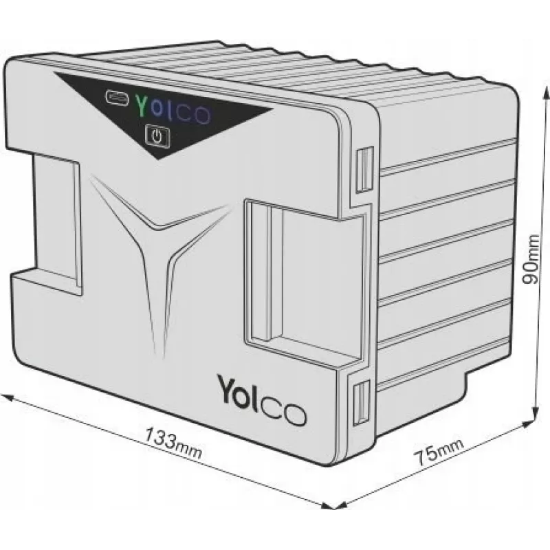 Yopower SC4G, SC4B modulaire accu voor draagbare Yolco-koelkasten