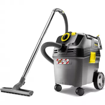 Trommelzuiger Kärcher NT 30/1 Ap L — droog & nat, 30 L reservoir, 1380 W, 74 l/s luchtstroom, 25,4 kPa