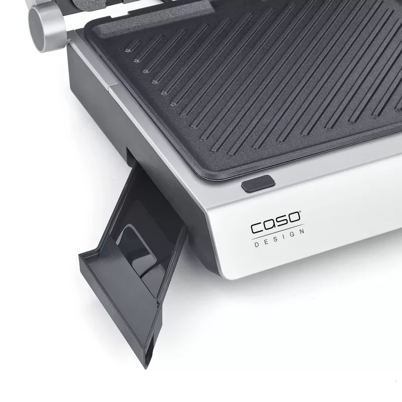 Caso dubbel contactgrill | SteakChef | Contactgrill | 2000 W | RVS