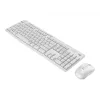 Logitech MK295 Silent - toetsenbord-muisset - draadloos - 2,4 GHz - Italiaans - crèmewit