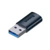 Baseus Ingenuity USB-A naar USB-C adapter OTG (blauw)
