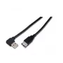 Microconnect USBAAF2ASchwarz USB-kabel USB 2.0 1,8 m USB-A zwart
