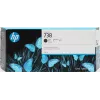 HP 738 300-ml zwart DesignJet inktcartridge