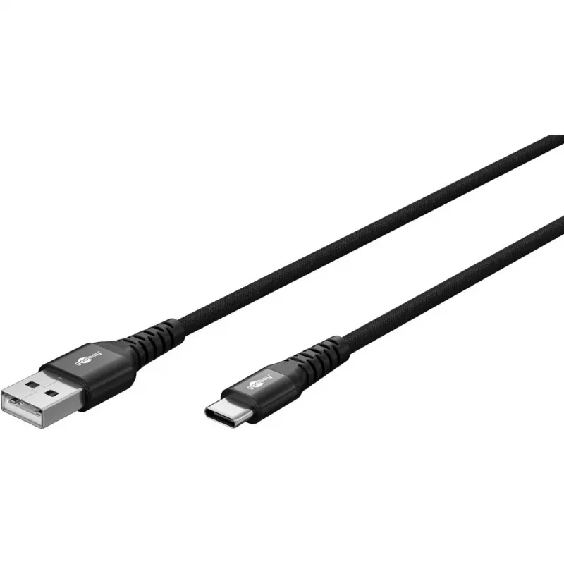 Goobay 74528 USB-kabel zwart