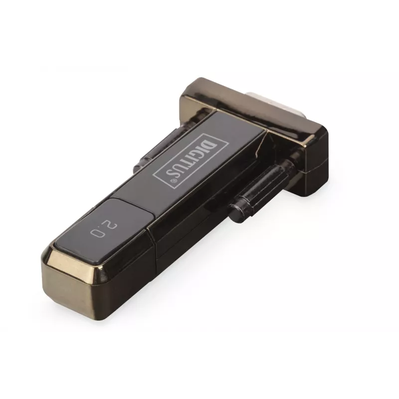 DIGITUS USB 2.0 naar serieel converter DSUB 9M incl. USB-A kabel 80cm FTDI chipset USB 2.0 naar RS232 (FT232RL)