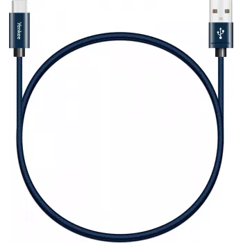 YENKEE YCU 301 BE USB-A 2.0/USB-C-kabel 1m lila