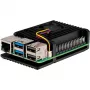 Joy-IT Armor Case BLOCK ACTIVE SBC-behuizing geschikt voor ontwikkelborden Raspberry Pi (RB-AlucaseP5-07FAN)