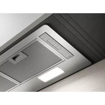 Inbouw afzuigkap Elica ERA C IX/A, 520 mm breed, aluminium vetfilter, max. afvoercapaciteit 368 m³/h, 3 snelheden
