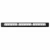 Patchpanel 1U LANBERG PPKS-1124-B, 24 poorten, 1U, ABS, zwart, 482,6×44,5×154 mm