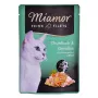 Natvoer voor katten Miamor Fine Fillets in Jelly 100 g — vis met wortel, volwassen katten, zak
