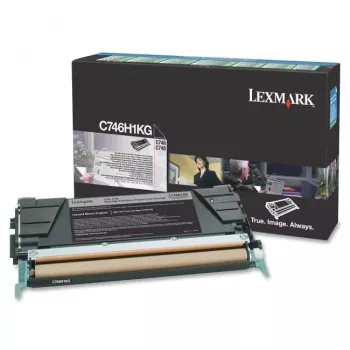 Toner Lexmark C746H1KG zwart 10000 pagina's
