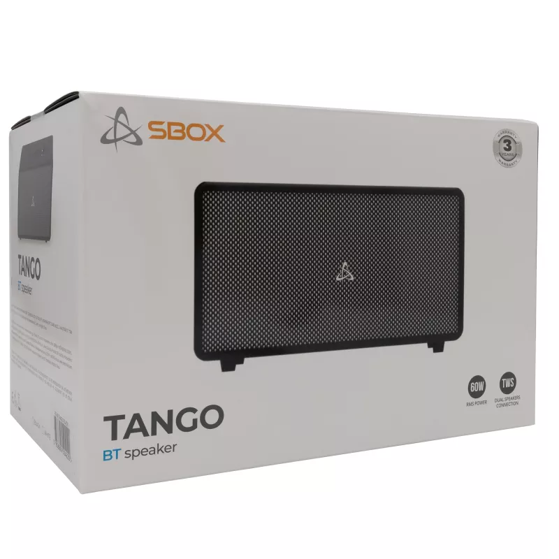 Draagbare luidspreker Sbox BT-60 Tango zwart