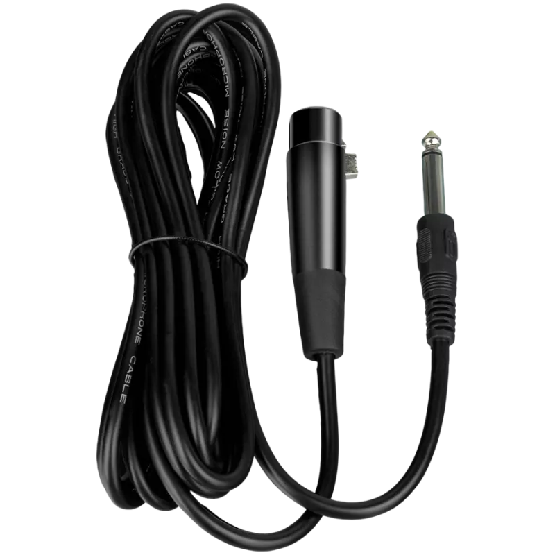 Microfoon SVEN MK-100 (bekabeld, dynamisch, metaal, kabel 4,0 m, 6,3/3,5 mm jack, niere, zwart)