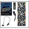 LIAN LI UNI FAN SL Wireless 120 ARGB zwart 3-pack