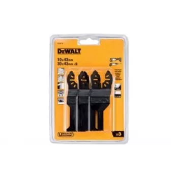 DeWalt DT20713-QZ multitool accessoireset, 3-delig