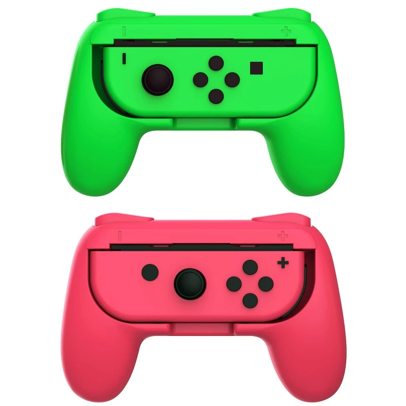 Controller grip SUBSONIC SA5490-1 roze/groen voor Nintendo Switch