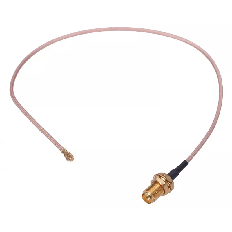 Coaxkabel Extralink U.FL naar RP-SMA, 25 cm, verliesarm