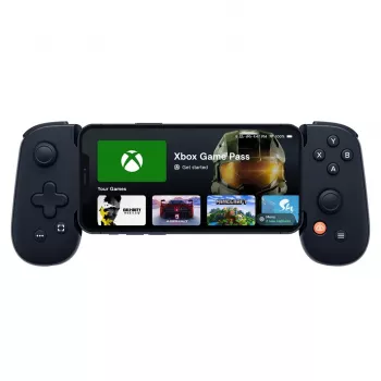 Gamepad BackBone One voor Android zwart – bedrade Lightning-controller voor pc, PlayStation, Xbox, iOS (257,6 × 32,6 × 93,9 mm)
