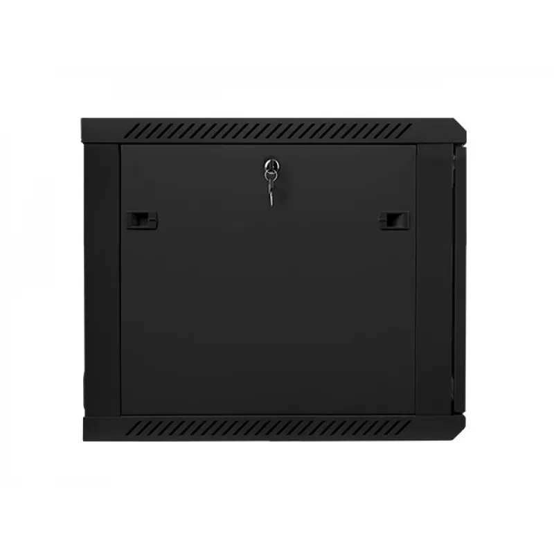 Wandbehuizing LANBERG 9U 19 inch WF01-6609-10B, 600×600×507 mm, 60 kg, IP20, zwart