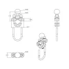 Stuurbeugel U-boutbasis RAM Mounts RAM-B-231ZU