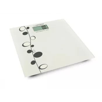 Personenweegschaal Esperanza Zumba EBS005 - elektronisch, 180 kg, wit glas