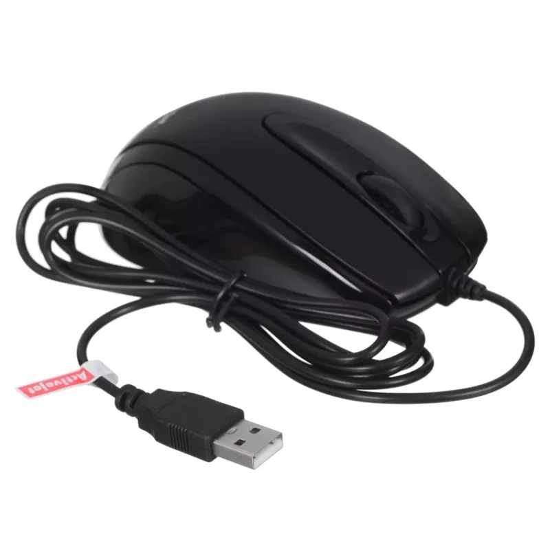Activejet AMY-083 muis bedraad USB (optisch; 1000 DPI; zwart)
