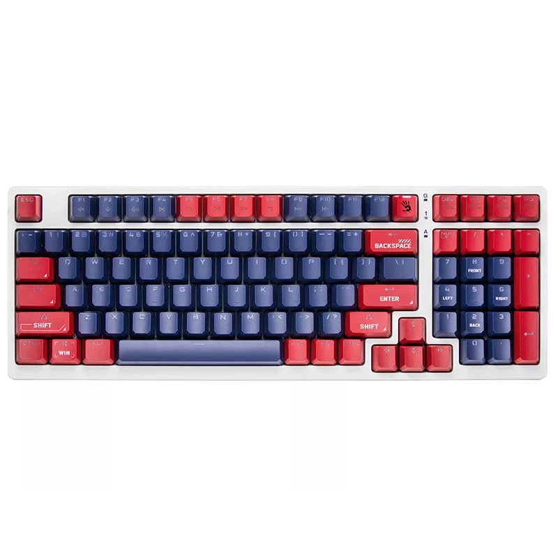 A4Tech Bloody S98 mechanisch gamingtoetsenbord, USB, Sports Navy, BLMS Red Plus-schakelaars