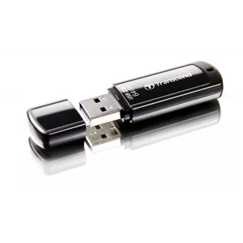 USB-flashdrive Transcend JetFlash 350 64GB, USB 2.0, zwart