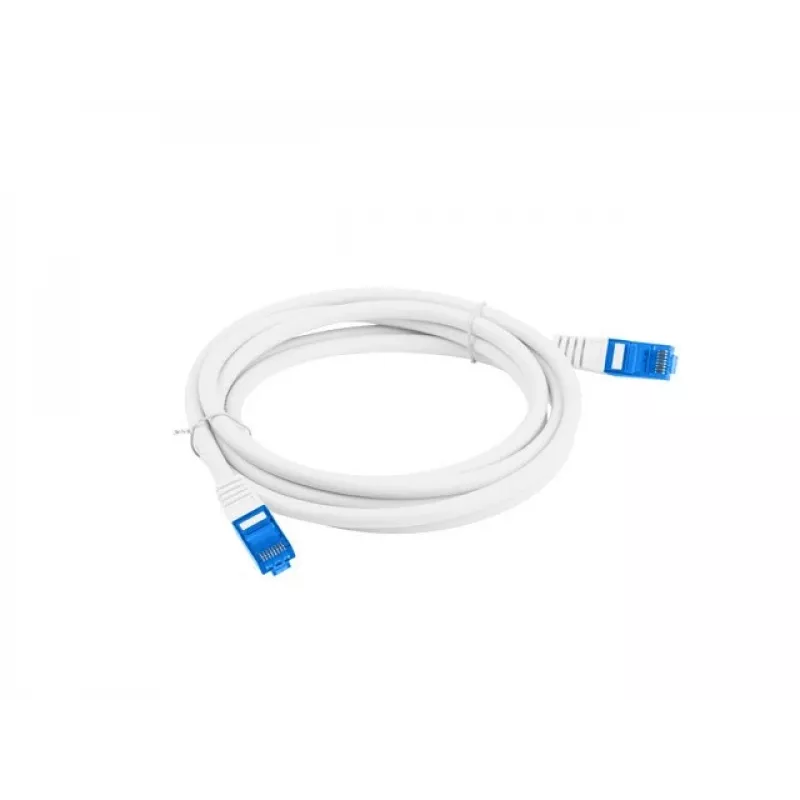 LANBERG netwerkkabel Cat6a S/FTP 20 m wit RJ-45 naar RJ-45 CCA 26 AWG LSZH