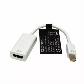 ROLINE Mini DisplayPort-naar-HDMI-adapter, Mini DP ST - HDMI BU (12.03.3129)