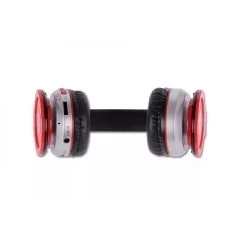 Hoofdtelefoon Rebeltec CRISTAL rood