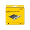 Delock PCI Express x1-kaart naar 4 x externe USB Type-A-aansluiting SuperSpeed USB