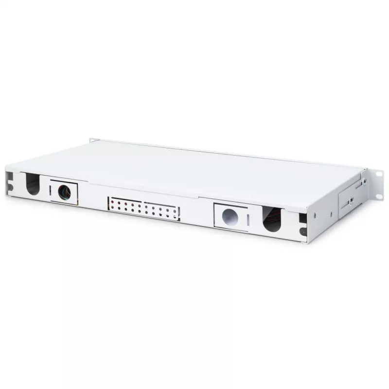 GLASVEZEL-LASBOX LC OS2 1U 12XLC OS2 PIGTAILS KOPPELING