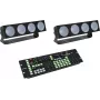 LED-lichtset EUROLITE CBB-4 DMX-controller RGB, controller voor RGB-LED-lampen
