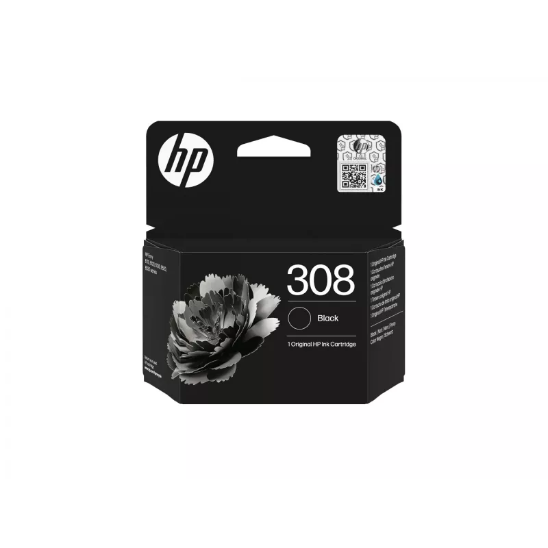 HP 308 zwart originele inktcartridge