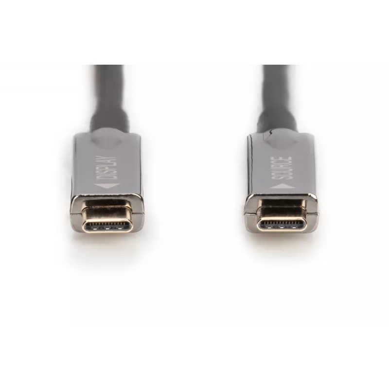DIGITUS USB-C AOC AV-aansluitkabel 10m 4