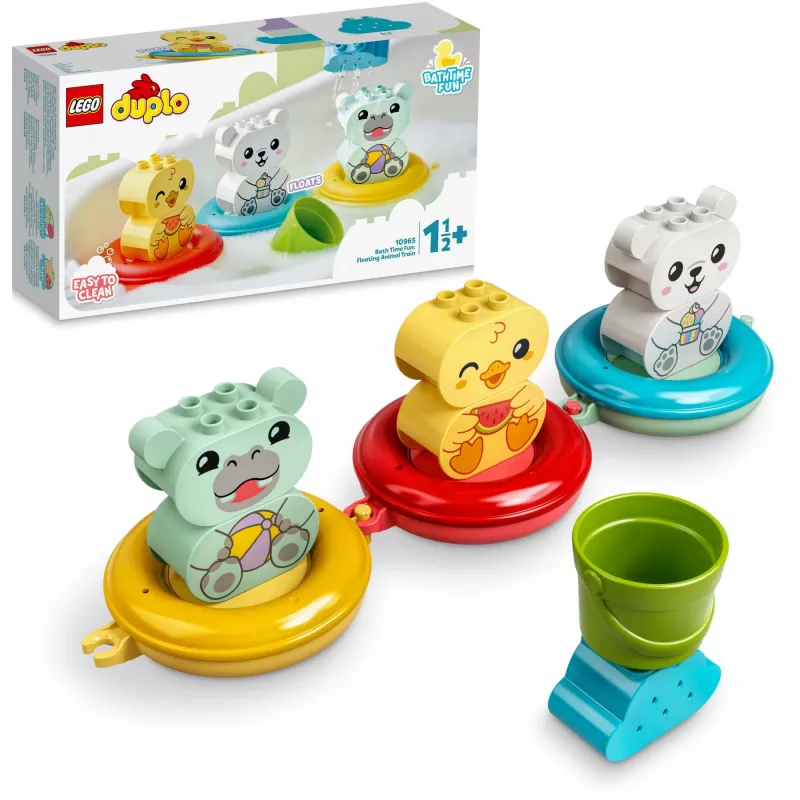 LEGO DUPLO 10965 BADEVERMAAK: DRIJVENDE DIERENTREIN