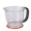 Elektrische citruspers JATA JEEX1422 1,2 L 40 W zwart rood transparant