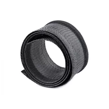 StarTech.com 3 m kabelhuls met klittenband - op maat te knippen - zwaar belastbare kabelhuls - 3 cm diameter - netkous - kabelmanagement