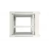 Extralink rackkast 9U 600x450 ASP grijs wandmontage, metalen deur