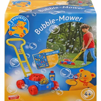 Bubble-Mower grasmaaier, bellen blauw/rood