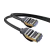 Baseus Ethernet RJ45, 10Gbps, 1m netwerkkabel (zwart)
