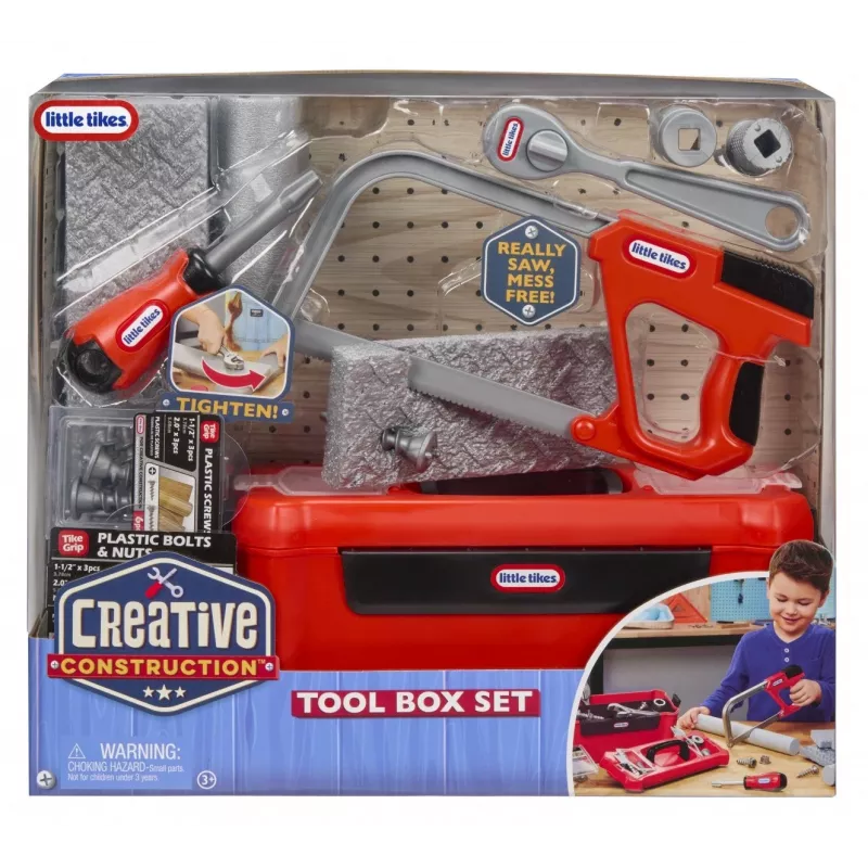Little Tikes Creative Construction speelgoedgereedschapskistset