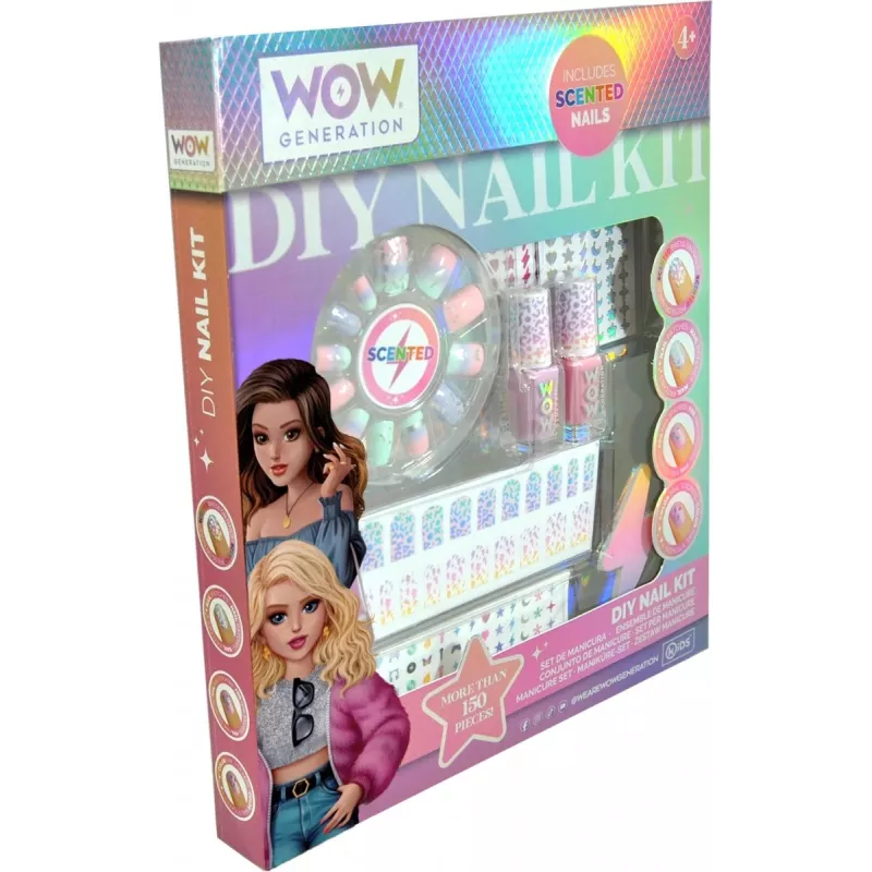 Kindermanicureset Euroswan WOW00017 - geurende nagelverzorgingskit